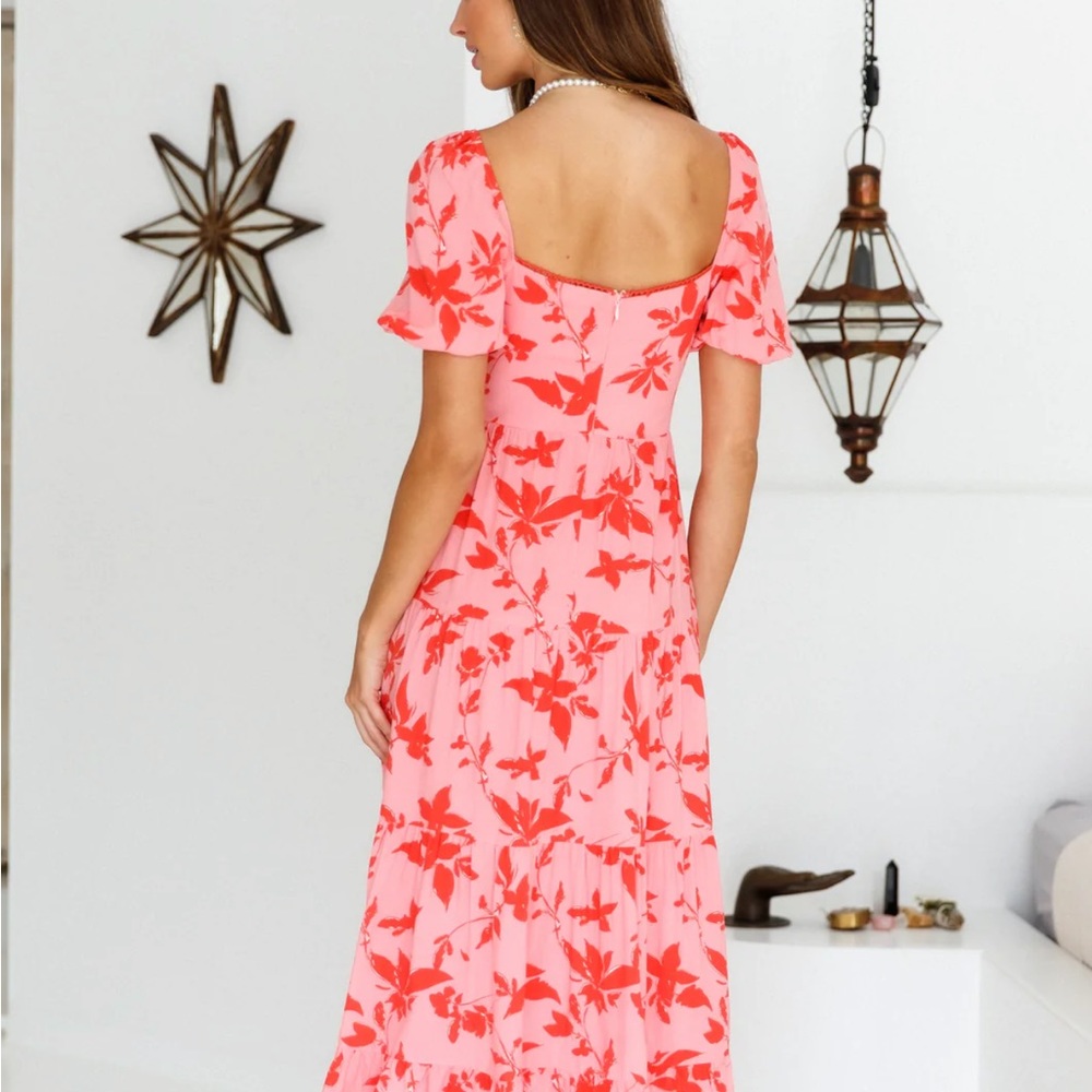 Hello Molly - Everything I Dreamed Of Midi Dress Hot Pink